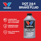 Valvoline DOT 3 & 4 Synthetic Brake Fluid, 32 oz