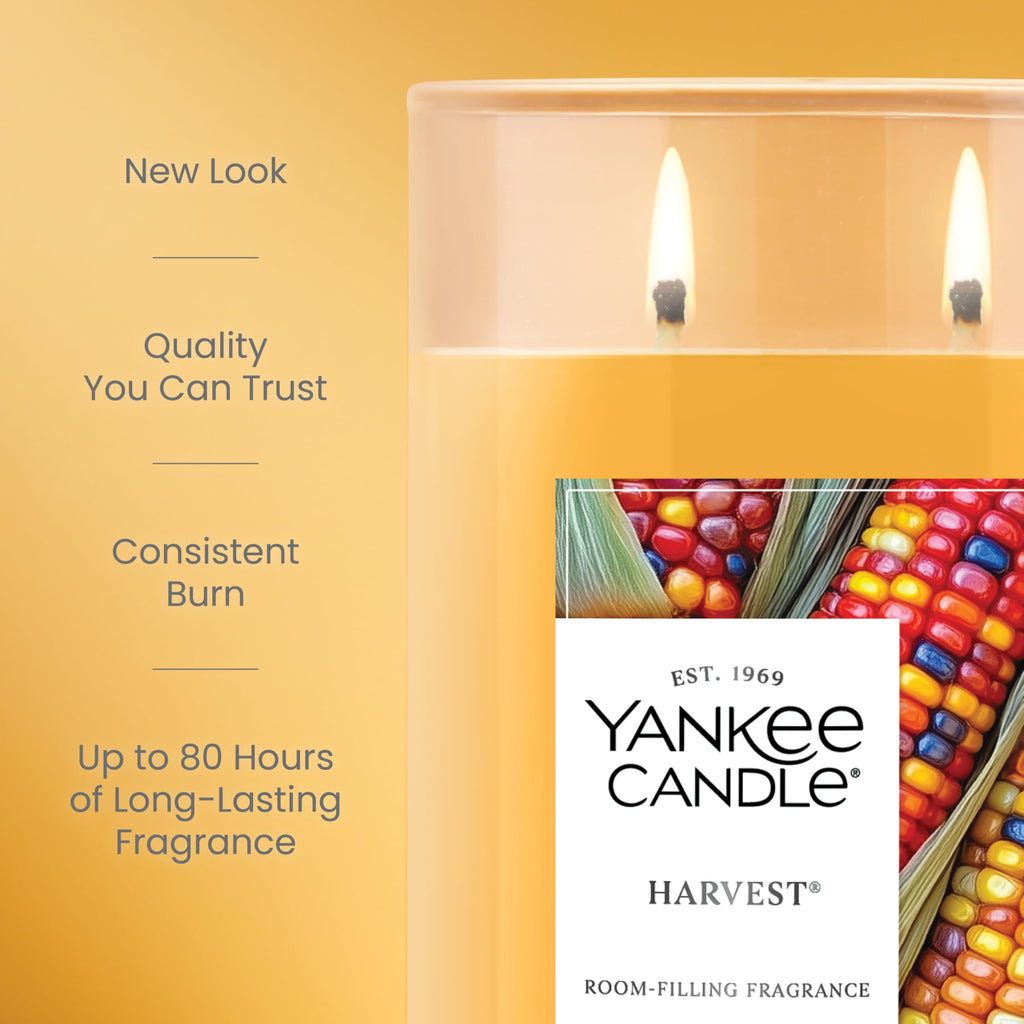 Yankee Candle Amber & Sandalwood Scented Candle, 14.5oz 3-Wick