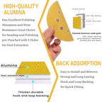 50PCS 5 Inch Sanding Discs 2500 Grit Random Orbit Sander Sandpaper