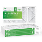 TRIGHTFILTERS 14x20x1 Air Filter 4 Pack, MERV 8 Filter Replacement