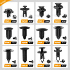 GOOACC 238Pcs Auto Trim Removal Tool and Push Pin Retainer Clip Set