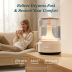 Levoit Top Fill Humidifiers for Bedroom, 2.5L Tank for Large Room, 25dB