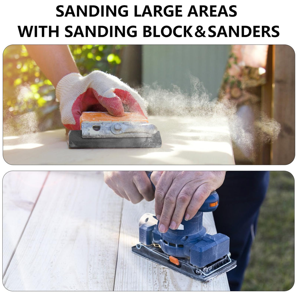 Extra Fine Sandpaper Assortment, Wet Dry Sand Paper 9 x 3.6 Inch