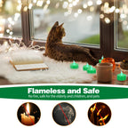 KOABY 12/24/50/100/200/400 Pack LED Tea Lights