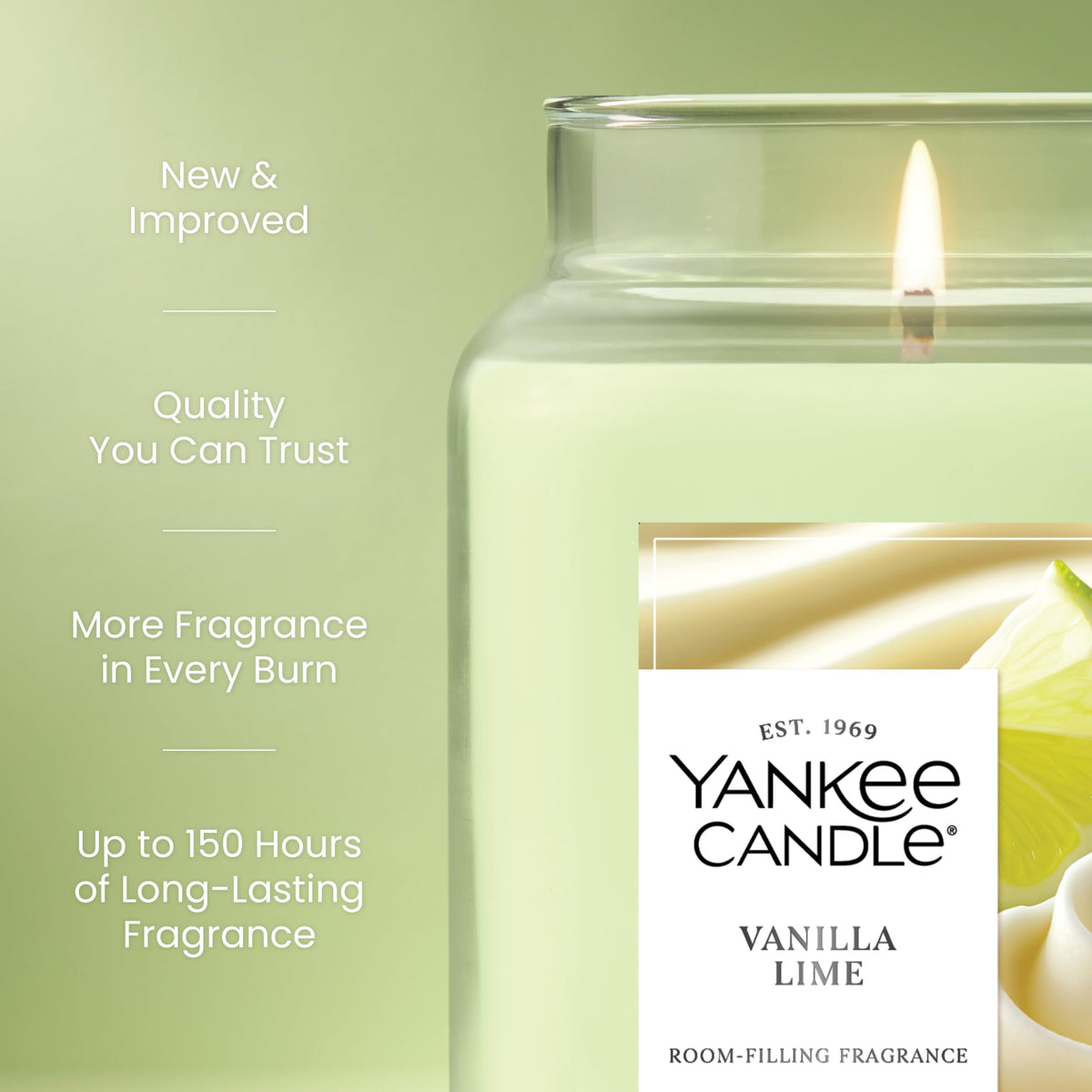 Yankee Candle Macintosh Scented Candle, 22oz Large Jar