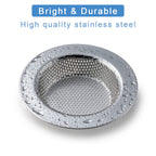 2 Pcs Sink Strainer Double-Layer Safe Design for Kitchen Sink Drain Basket