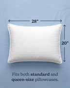 Beckham Hotel Collection Euro Size Throw Pillows (Set of 2), 26 x 26