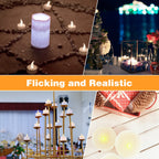 KOABY 12/24/50/100/200/400 Pack LED Tea Lights