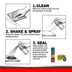 Flex Seal Spray Rubber Sealant Coating, Waterproof, Clear, 17 oz, 2-Pack