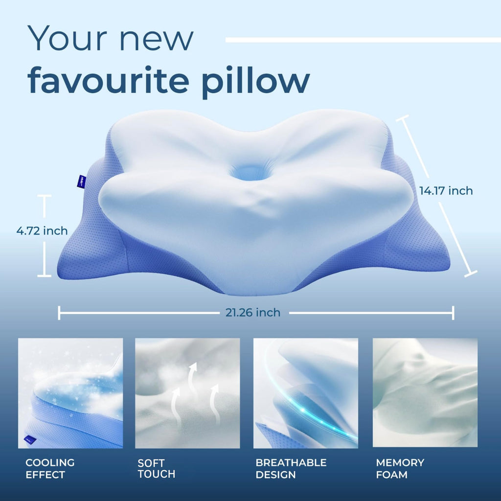 Derila Ergo Thermal Pillow Cover for Cervical Neck Pillow