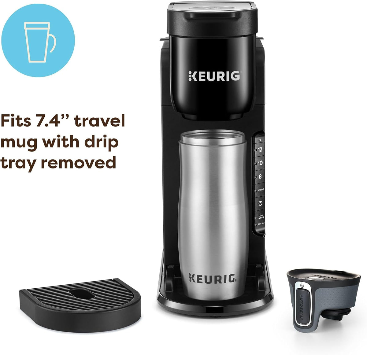 Keurig K-Express Single Serve K-Cup Pod Coffee Maker, Black