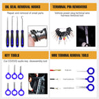 GOOACC 238Pcs Auto Trim Removal Tool and Push Pin Retainer Clip Set