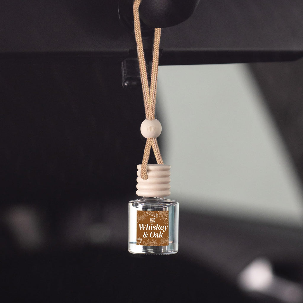 CANDECraftCo 2 Pack Hanging Car Air Freshener Diffuser for Essential Oils