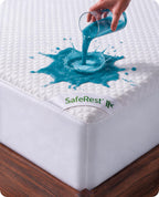 SafeRest Waterproof Queen Size Mattress Protector