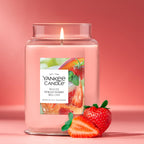 Yankee Candle Macintosh Scented Candle, 22oz Large Jar