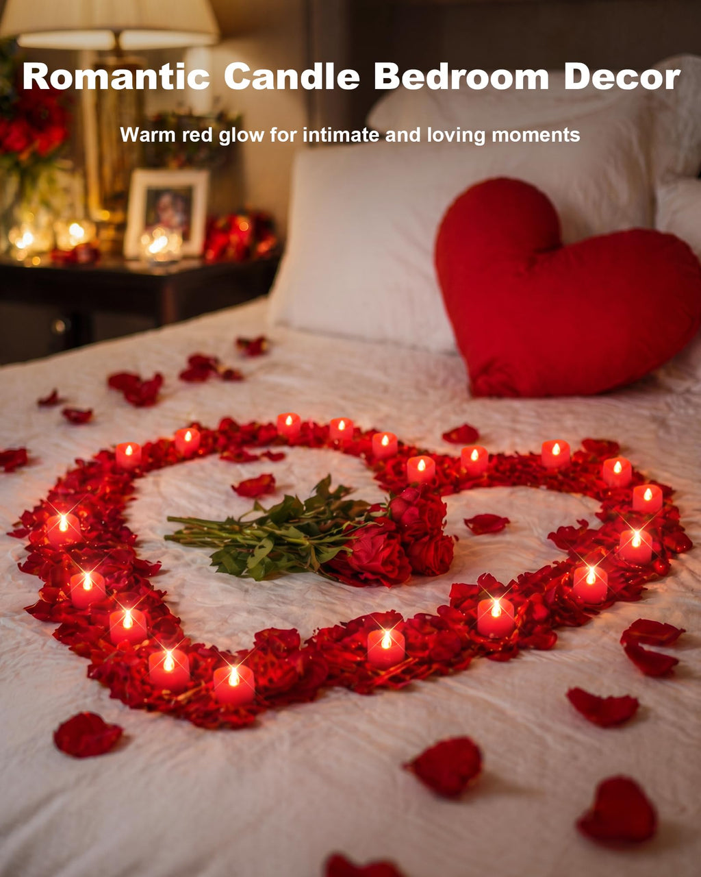 Homemory 12-Pack Remote Flameless LED Battery Tea Light Candles, 400+Hrs