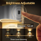 DORESshop Night Light, Night Lights Plug into Wall, Adjustable, 3000K