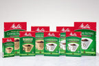 Melitta #4 Unbleached Coffee Filters, Natural Brown Cone Filters, 3-Pack