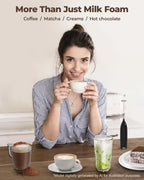 SIMPLETASTE Milk Frother Handheld Electric Foam Maker Battery Operated