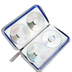 Siveit CD DVD Cases 96 Capacity Disc Storage Binder for Car(Black)