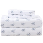Comfort Spaces 100% Cotton Percale Sheets Twin XL Size 3 Pc, Diamond Sliver