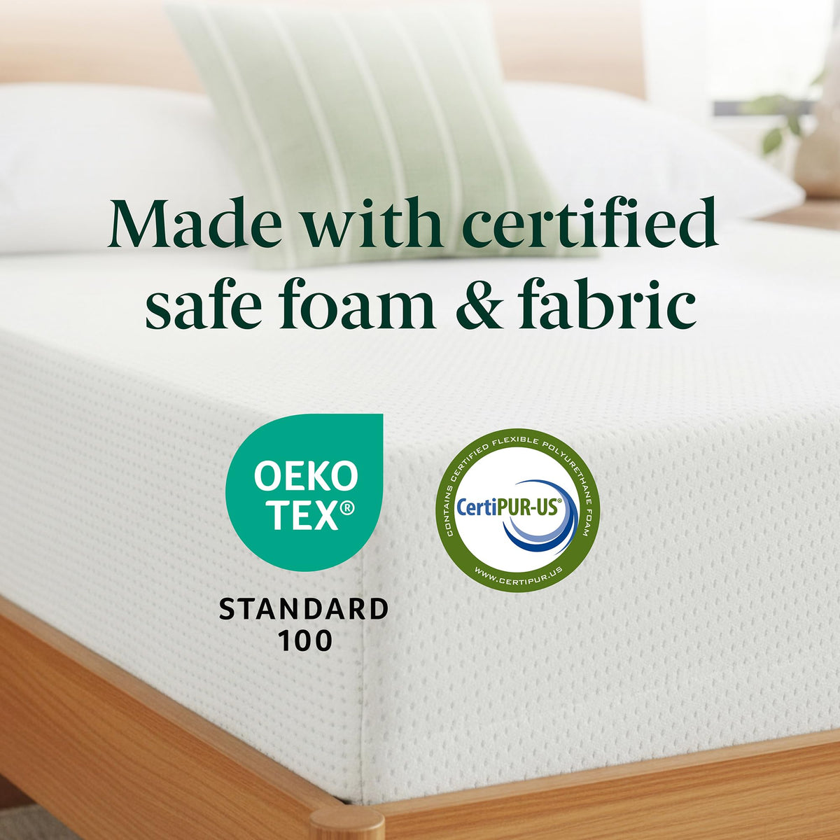 Zinus 14 Inch King Lumbar+ Premium Memory Foam Mattress, Medium