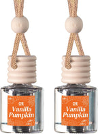 CANDECraftCo 2 Pack Hanging Car Air Freshener Diffuser for Essential Oils