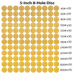 50PCS 5 Inch Sanding Discs 2500 Grit Random Orbit Sander Sandpaper