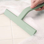 dancemoon JustHang Shower Squeegee with Built-in Hook, 10-Inch Black