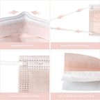 akgk KN95 Face Mask 50 PCS, Breathable Protection Masks, 5-Ply KN95 Black Masks, Cup Dust Safety Masks