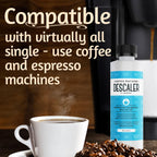IMPRESA Coffee Machine Descaler, 2-Pack (1-Year Supply) Universal Descaling