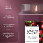 Yankee Candle Macintosh Scented Candle, 22oz Large Jar