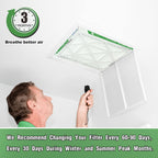 TRIGHTFILTERS 14x20x1 Air Filter 4 Pack, MERV 8 Filter Replacement