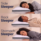 Utopia Bedding Gusset Bed Pillow, Hotel Pillows Queen Size Set of 2, White