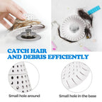zaa Shower Drain Hair Catcher Bathtub Drain Strainer Sink Drain Protector