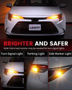 LASFIT 194 LED Bulb T10 168 192 White Bright for License Plate Bulb 2 PCS