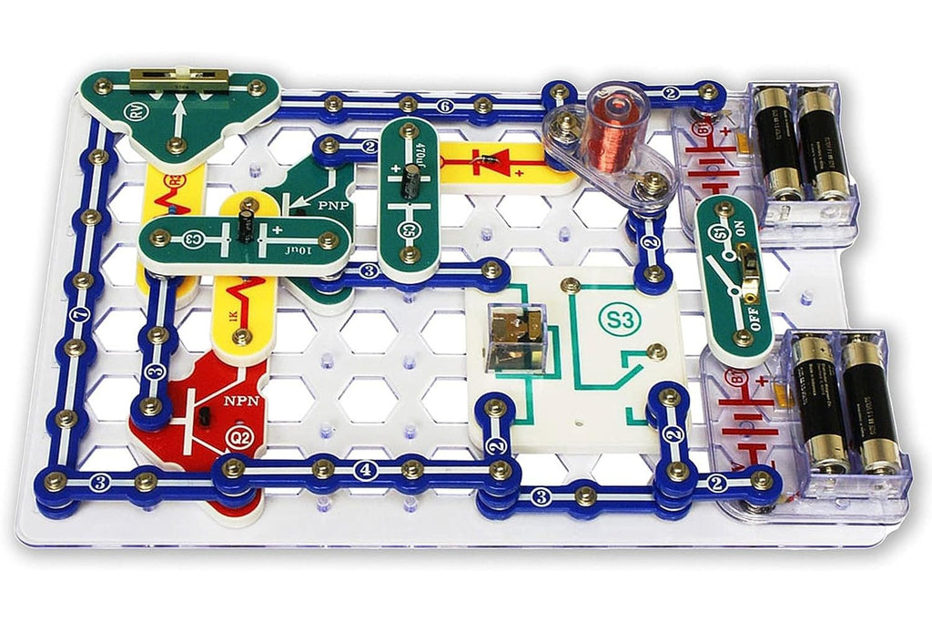 SNAP CIRCUITS Classic SC-300 STEM Electronics Kit, 300+ Projects, Ages 8+