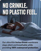 SafeRest Waterproof Queen Size Mattress Protector
