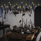 GenSwin 10.8" Flameless Floating Candles Wand Halloween Decorations