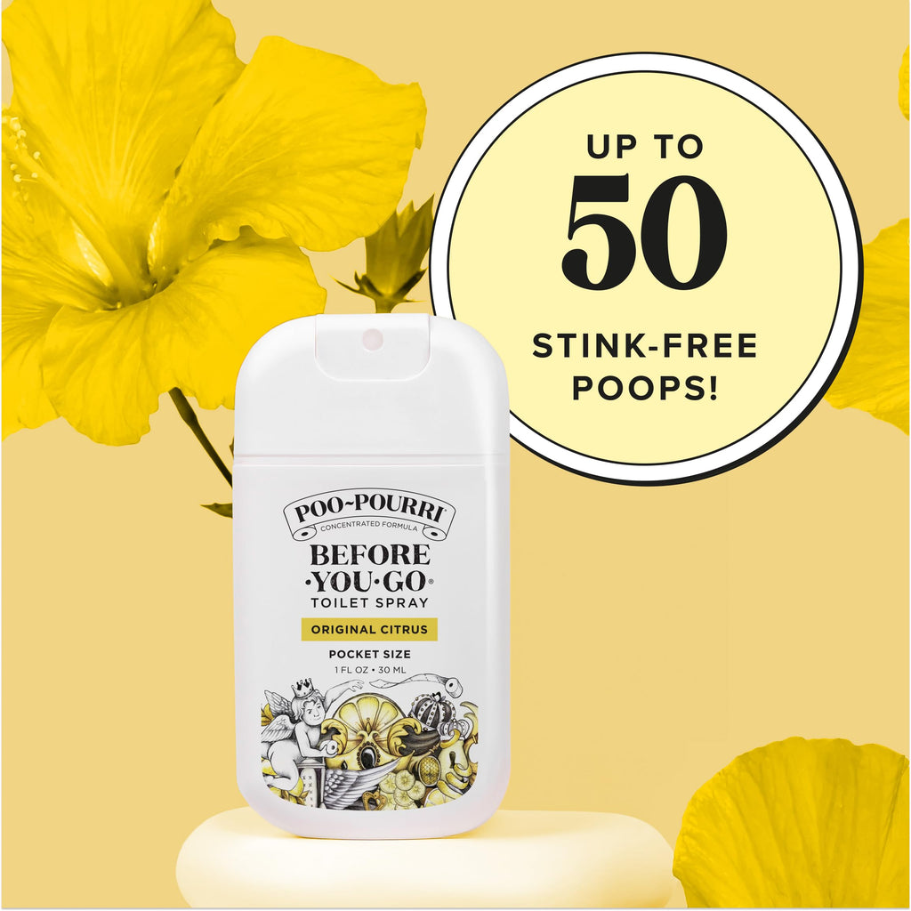 Poo-Pourri Before-You-Go Toilet Spray, Original Citrus, 2 Fl Oz