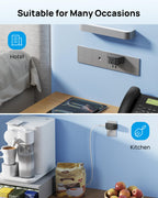 TROND Multi Plug Outlet Extender 2 Pack, Outlet Splitter for Bathroom