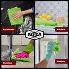 AIDEA Microfiber Cleaning Cloth-50PK, Microfiber Towels for Cars, 12"×12"
