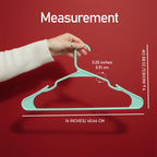 Utopia Home Plastic Hangers 50 Pack – Space Saving Clothes Hanger White