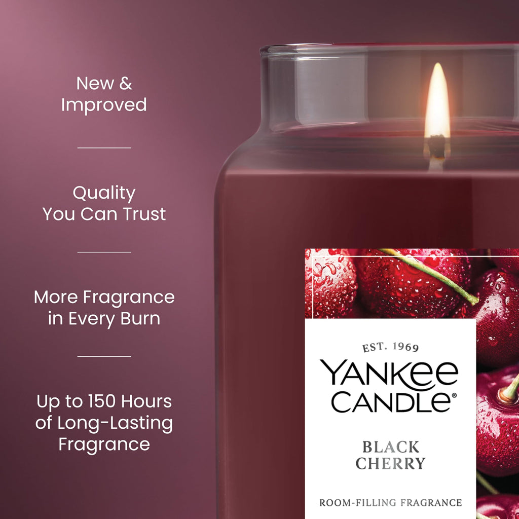 Yankee Candle Macintosh Scented Candle, 22oz Large Jar