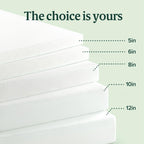 Zinus 14 Inch King Lumbar+ Premium Memory Foam Mattress, Medium