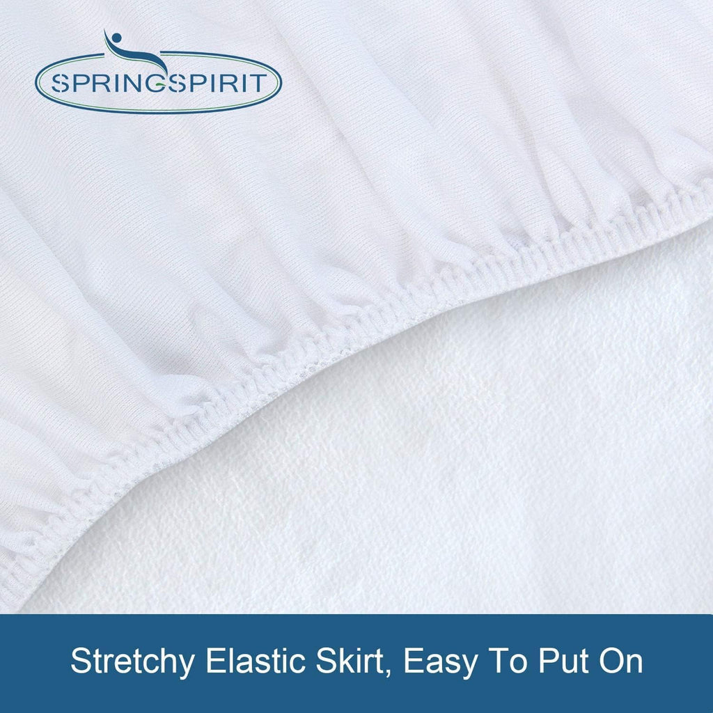 Twin Size Mattress Protector Waterproof,Absorbent Fitted Sheet