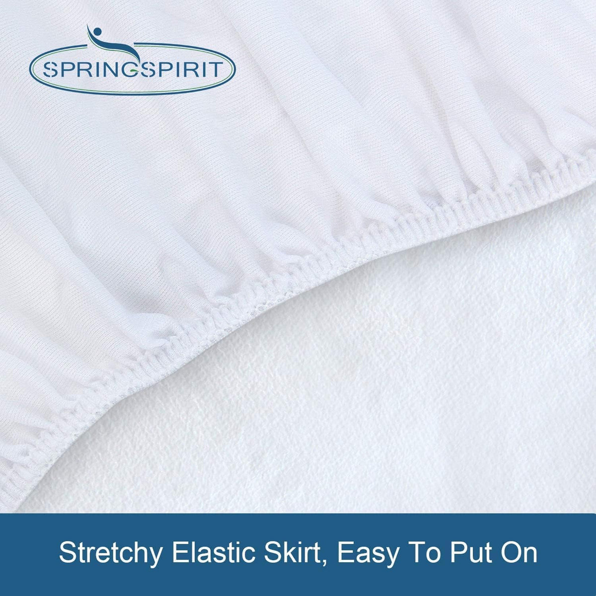 Twin Size Mattress Protector Waterproof,Absorbent Fitted Sheet