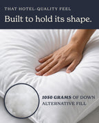 Beckham Hotel Collection Euro Size Throw Pillows (Set of 2), 26 x 26