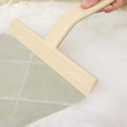 dancemoon JustHang Shower Squeegee with Built-in Hook, 10-Inch Black