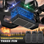4DRC RC Planes Remote Control Airplanes for Kids,Halloween,2Batteries